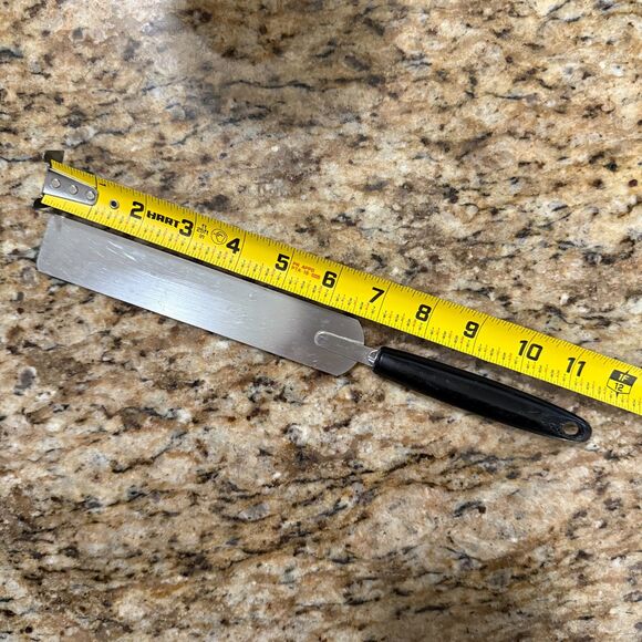 VINTAGE EKCO Cake Icing Spatula Spreader, RETRO, Stainless Steel, USA, Black - Picture 8 of 8